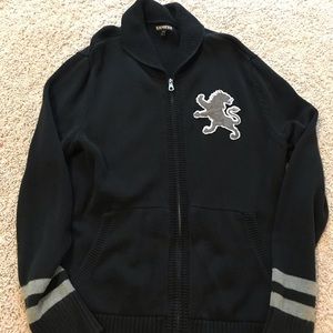 Men’s Express zip up sweater/cardigan